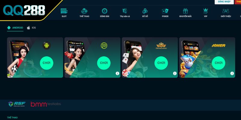 Tải App QQ288 Trải Nghiệm Đỉnh Cao Ngay Trên Di Động 3 Hướng dẫn các bước tải app về điện thoại cực dễ dàng