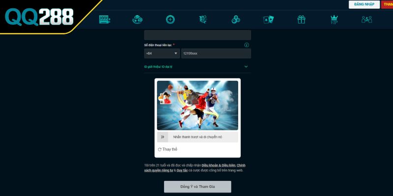 Đăng Ký QQ288 Hướng Dẫn Thao Tác Cho Người Mới Bắt Đầu 3 Kiểm tra hoàn tất thủ tục đăng ký QQ288 chuẩn xác