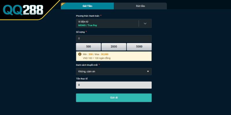 Nạp Tiền QQ288 Khởi Động Sân Chơi Cá Cược Chất Lượng, Uy Tín 3 Nạp tiền qua ngân hàng điện tử an toàn, thuận tiện
