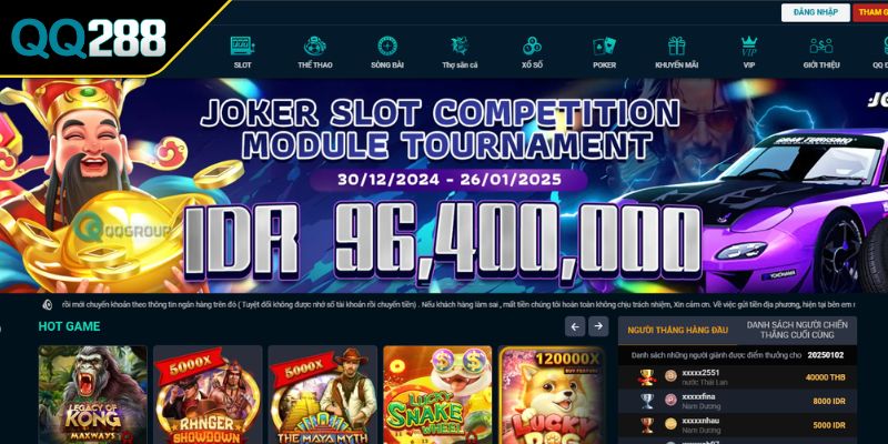 Đăng Ký QQ288 Hướng Dẫn Thao Tác Cho Người Mới Bắt Đầu 2 Truy cập vào trang chủ